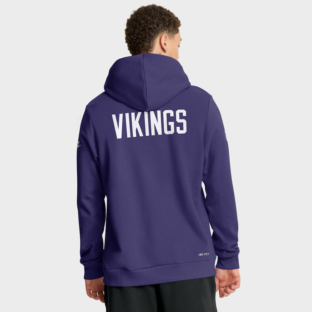 Minnesota Vikings Sideline Standard Issue Alt 2 Dri-FIT Hoodie Purple