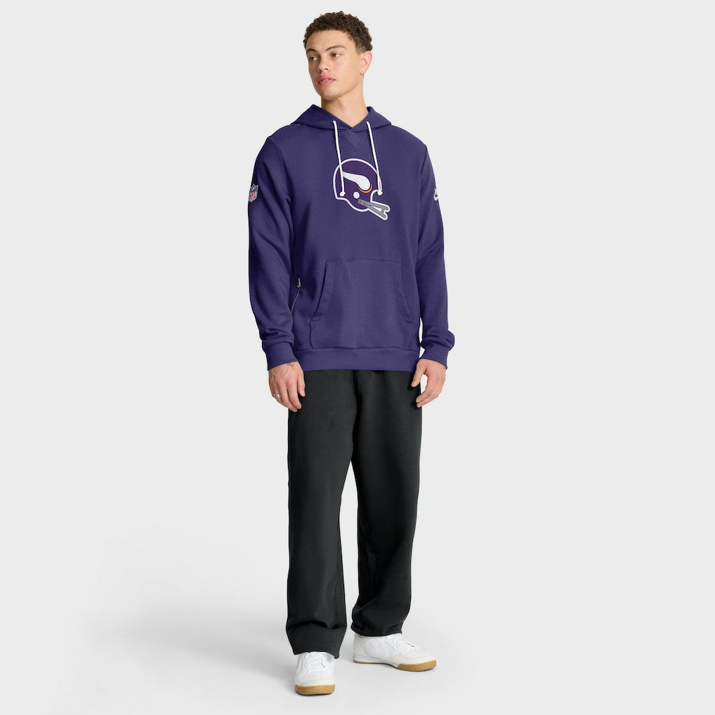 Minnesota Vikings Sideline Standard Issue Alt 2 Dri-FIT Hoodie Purple