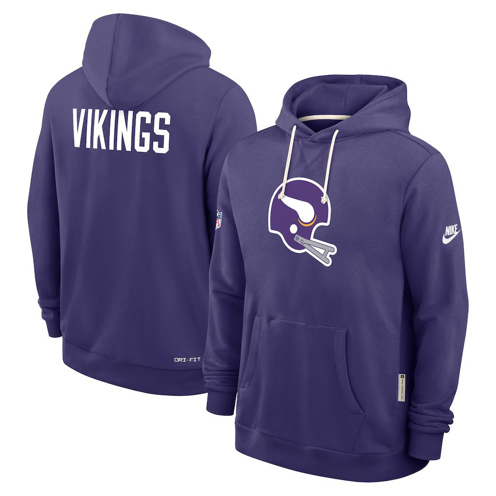 Minnesota Vikings Sideline Standard Issue Alt 2 Dri-FIT Hoodie Purple
