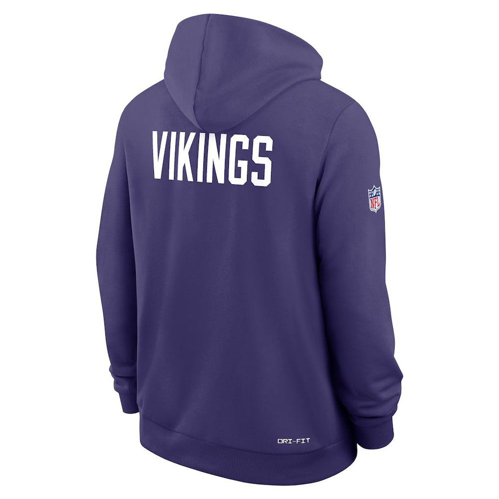 Minnesota Vikings Sideline Standard Issue Alt 2 Dri-FIT Hoodie Purple