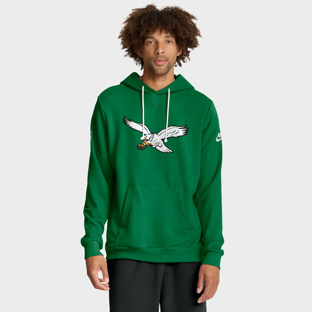 Philadelphia Eagles Sideline Standard Issue Alt 2 Dri-FIT Hoodie Kelly Green