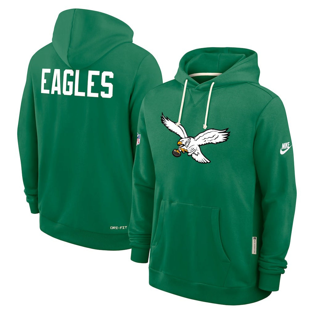 Philadelphia Eagles Sideline Standard Issue Alt 2 Dri-FIT Hoodie Kelly Green