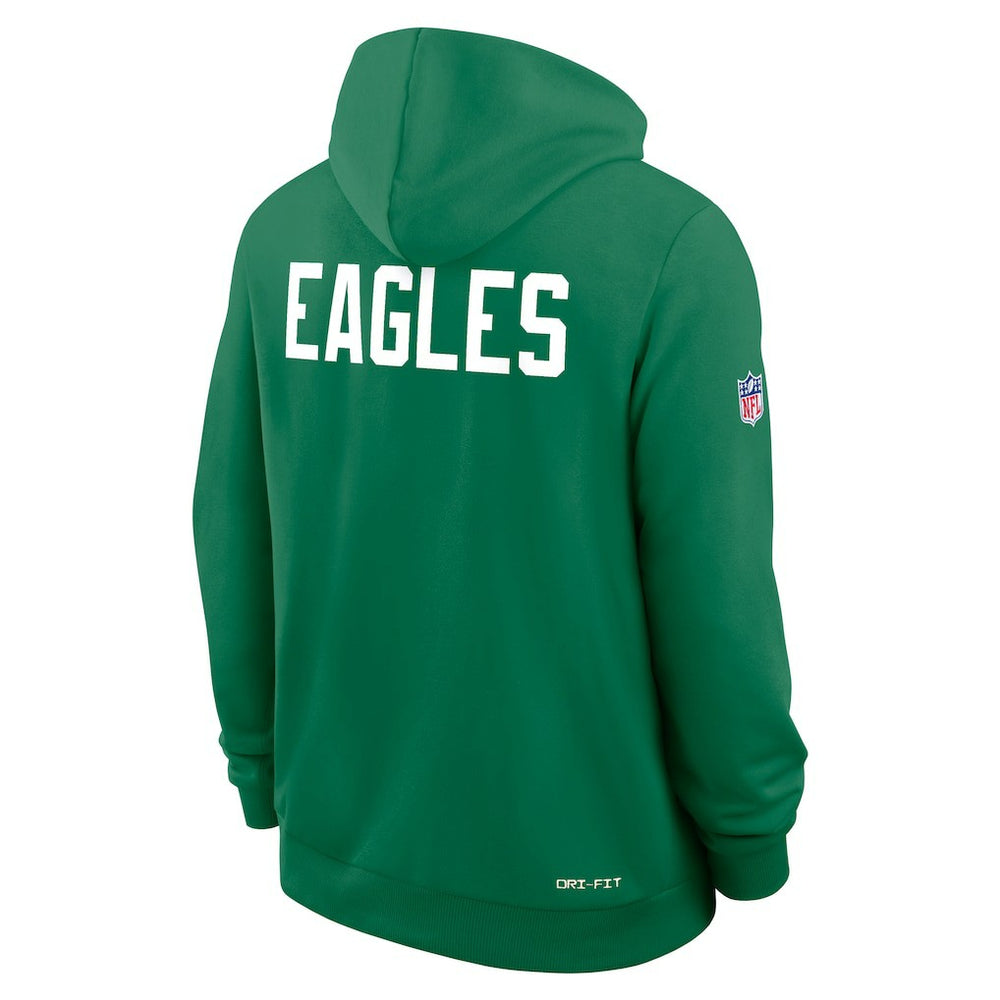 Philadelphia Eagles Sideline Standard Issue Alt 2 Dri-FIT Hoodie Kelly Green