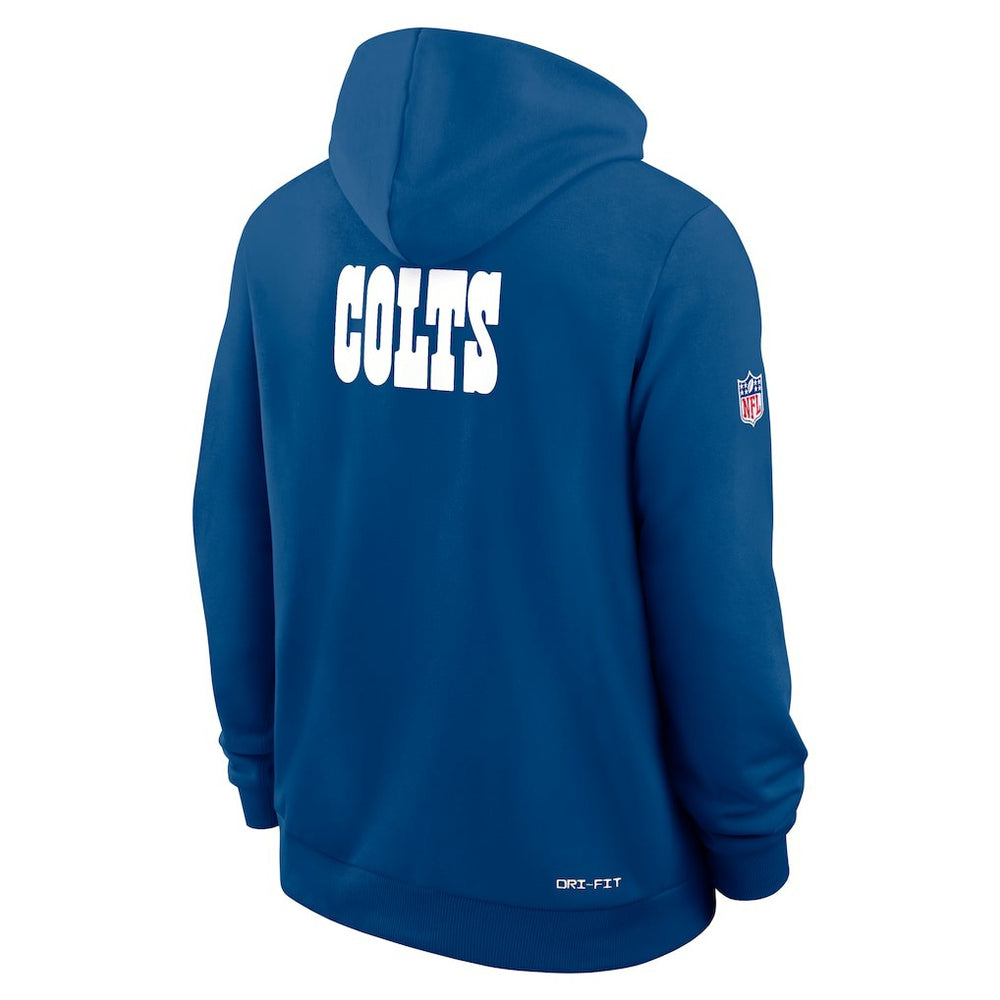 Indianapolis Colts Sideline Standard Issue Alt 2 Dri-FIT Hoodie Royal