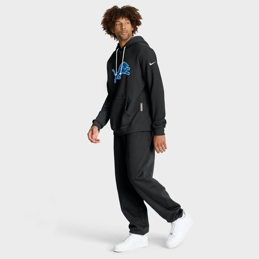Detroit Lions Sideline Standard Issue Alt 2 Dri-FIT Hoodie Black