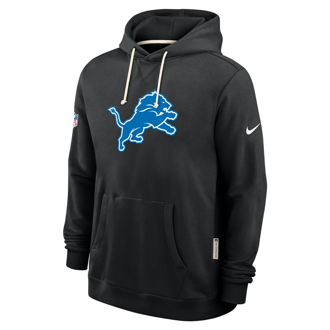 Detroit Lions Sideline Standard Issue Alt 2 Dri-FIT Hoodie Black