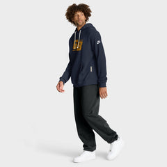 Green Bay Packers The 1923 Classic Sideline Dri-FIT Pullover Hoodie Navy