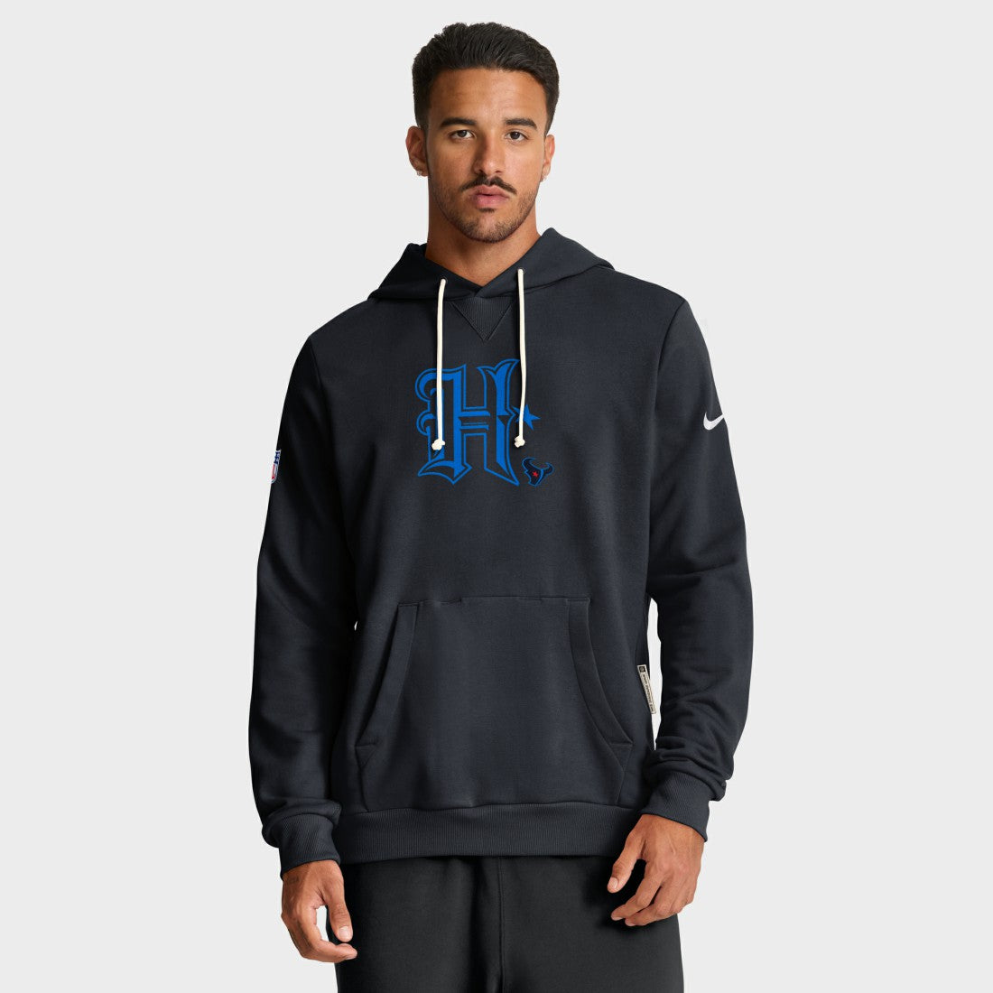 Houston Texans Sideline Standard Issue Alt 2 Dri-FIT Hoodie Navy