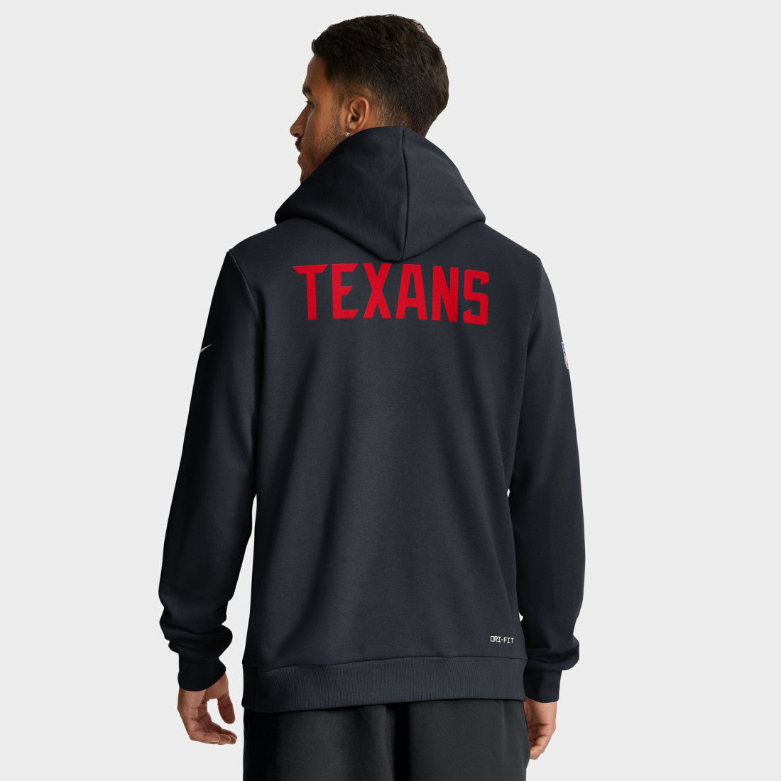 Houston Texans Sideline Standard Issue Alt 2 Dri-FIT Hoodie Navy