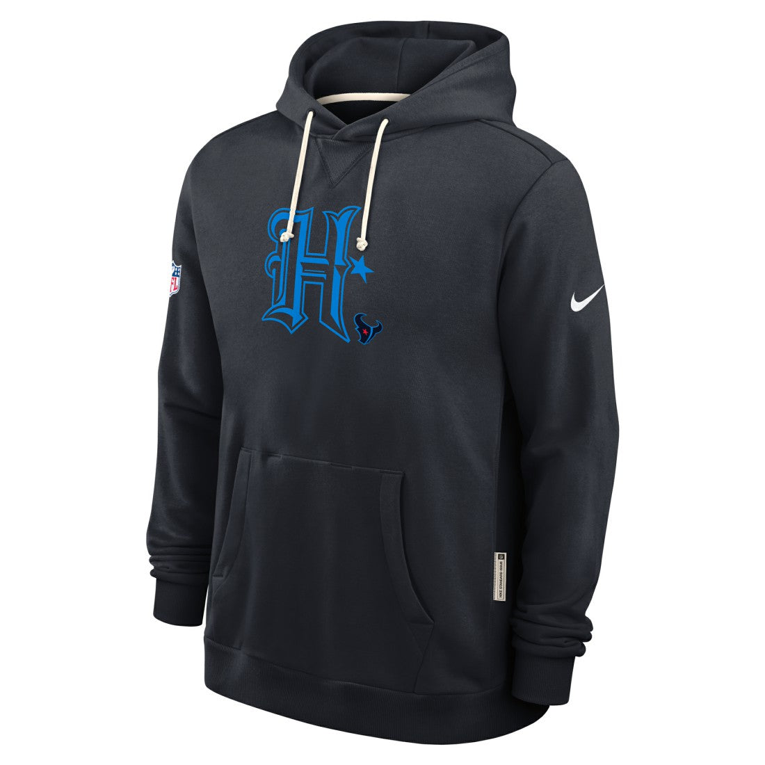 Houston Texans Sideline Standard Issue Alt 2 Dri-FIT Hoodie Navy