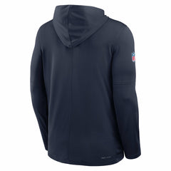Green Bay Packers The 1923 Classic Pass Accuracy Dri-FIT Long Sleeve Hoodie T-Shirt Navy