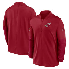 Arizona Cardinals Sideline Dri-FIT Half-Zip Pullover Cardinal