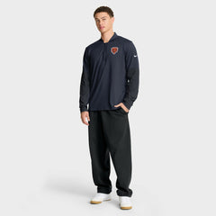 Chicago Bears Sideline Dri-FIT Half-Zip Pullover Navy