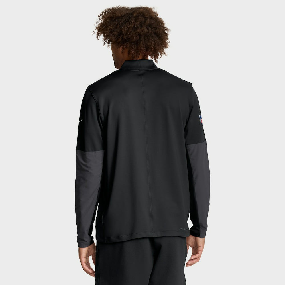 Cincinnati Bengals Sideline Dri-FIT Half-Zip Pullover Black