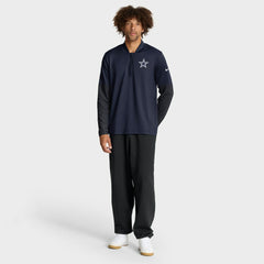 Dallas Cowboys Sideline Dri-FIT Half-Zip Pullover Navy