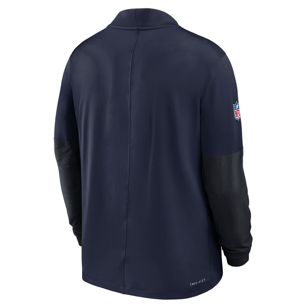 Denver Broncos Sideline Dri-FIT Half-Zip Pullover Navy