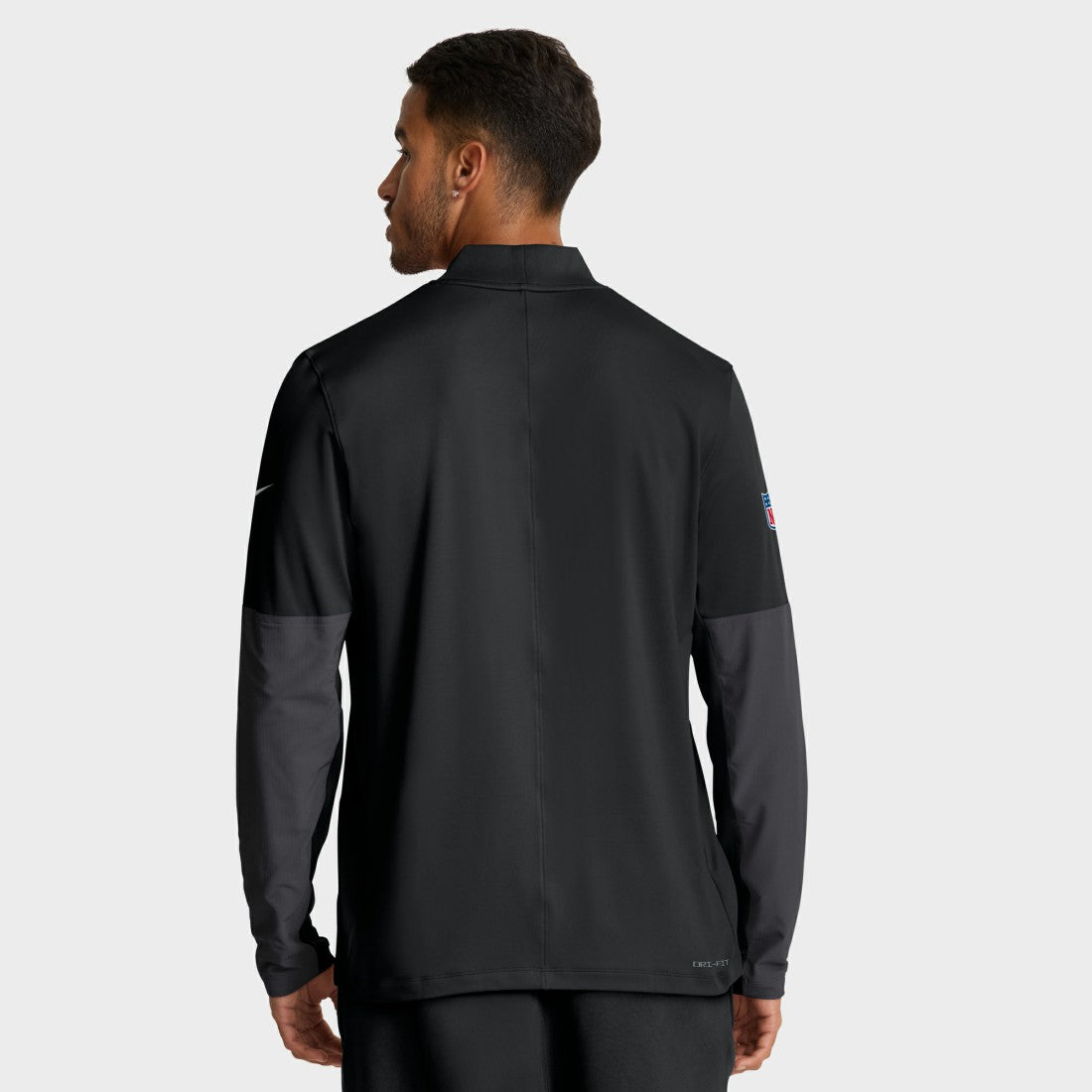 Detroit Lions Sideline Dri-FIT Half-Zip Pullover Black