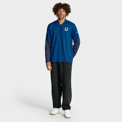 Indianapolis Colts Sideline Dri-FIT Half-Zip Pullover Royal