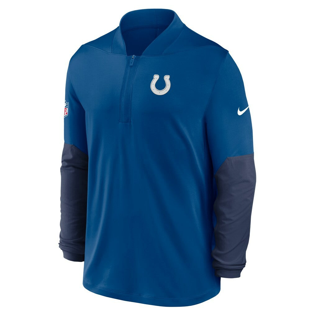 Indianapolis Colts Sideline Dri-FIT Half-Zip Pullover Royal