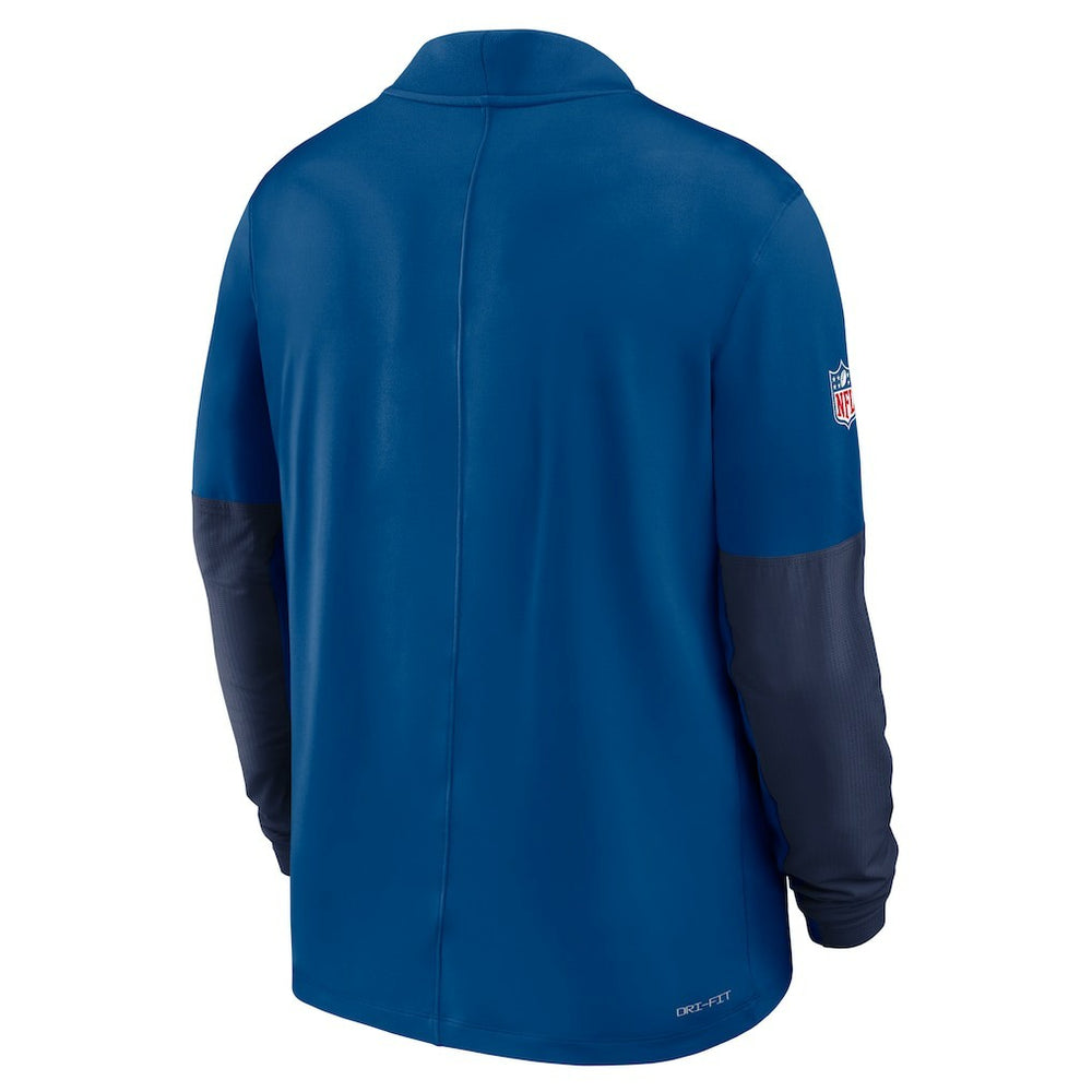 Indianapolis Colts Sideline Dri-FIT Half-Zip Pullover Royal