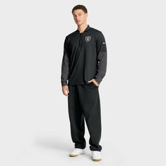 Las Vegas Raiders Sideline Dri-FIT Half-Zip Pullover Black