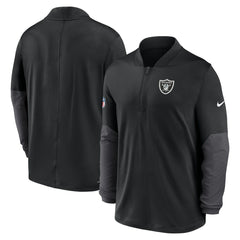 Las Vegas Raiders Sideline Dri-FIT Half-Zip Pullover Black