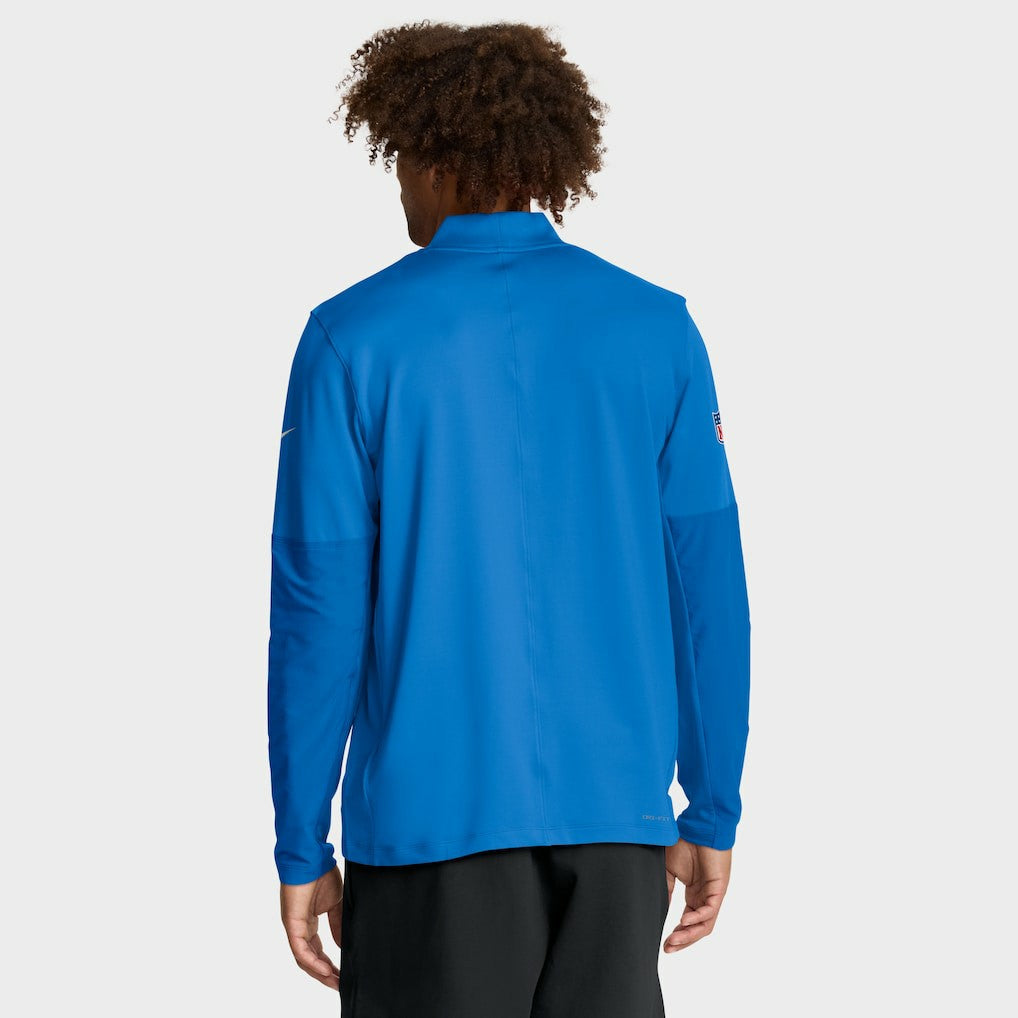 Los Angeles Chargers Sideline Dri-FIT Half-Zip Pullover Powder Blue