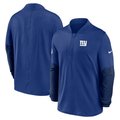 New York Giants Sideline Dri-FIT Half-Zip Pullover Royal