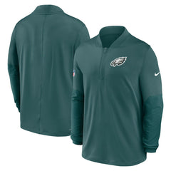 Philadelphia Eagles Sideline Dri-FIT Half-Zip Pullover Green