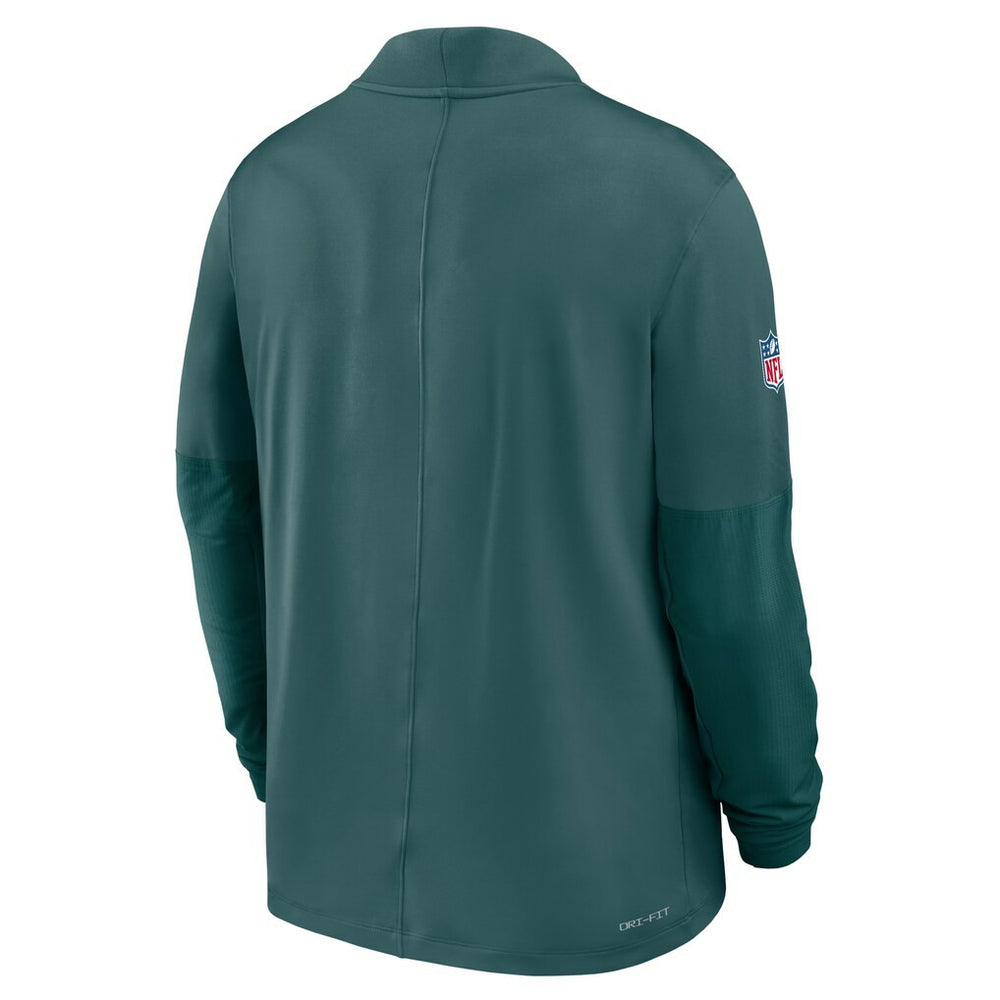 Philadelphia Eagles Sideline Dri-FIT Half-Zip Pullover Green