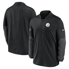 Pittsburgh Steelers Sideline Dri-FIT Half-Zip Pullover Black