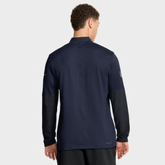 Tennessee Titans Sideline Dri-FIT Half-Zip Pullover Navy