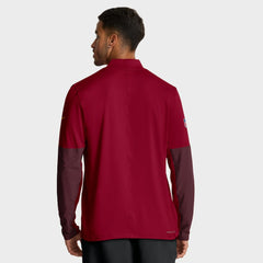 Washington Commanders Sideline Dri-FIT Half-Zip Pullover Burgundy