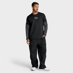 Baltimore Ravens Sideline Coach Therma-FIT Long Sleeve T-Shirt Black