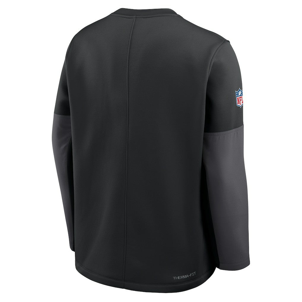Baltimore Ravens Sideline Coach Therma-FIT Long Sleeve T-Shirt Black