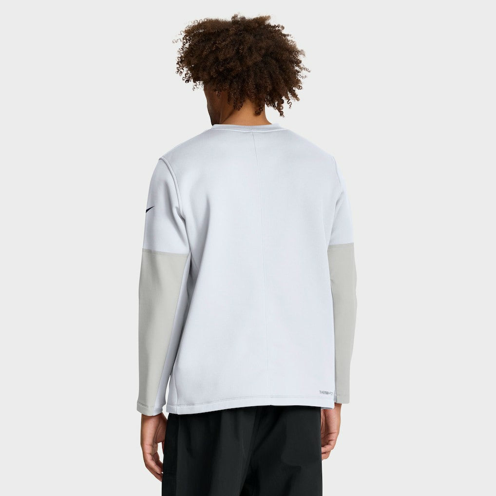 Dallas Cowboys Sideline Coach Therma-FIT Long Sleeve T-Shirt White