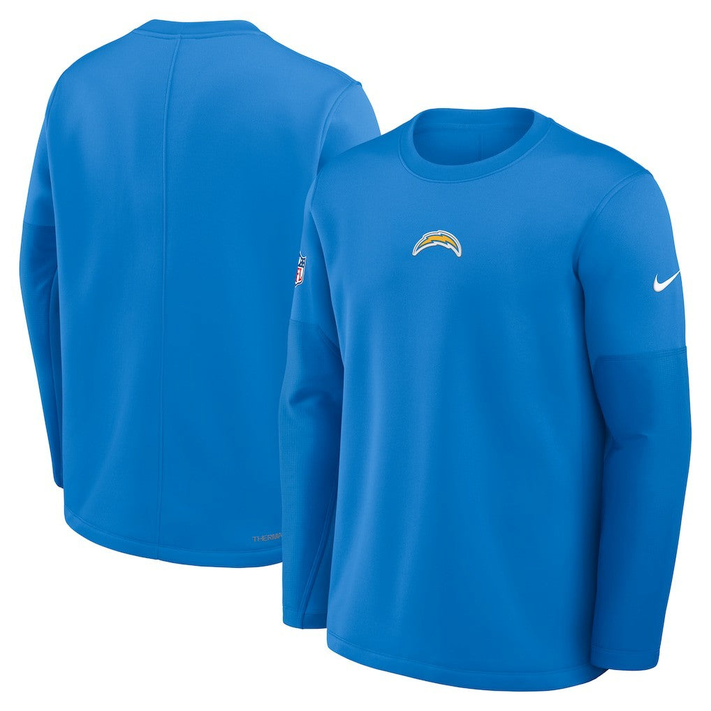 Los Angeles Chargers Sideline Coach Therma-FIT Long Sleeve T-Shirt Powder Blue