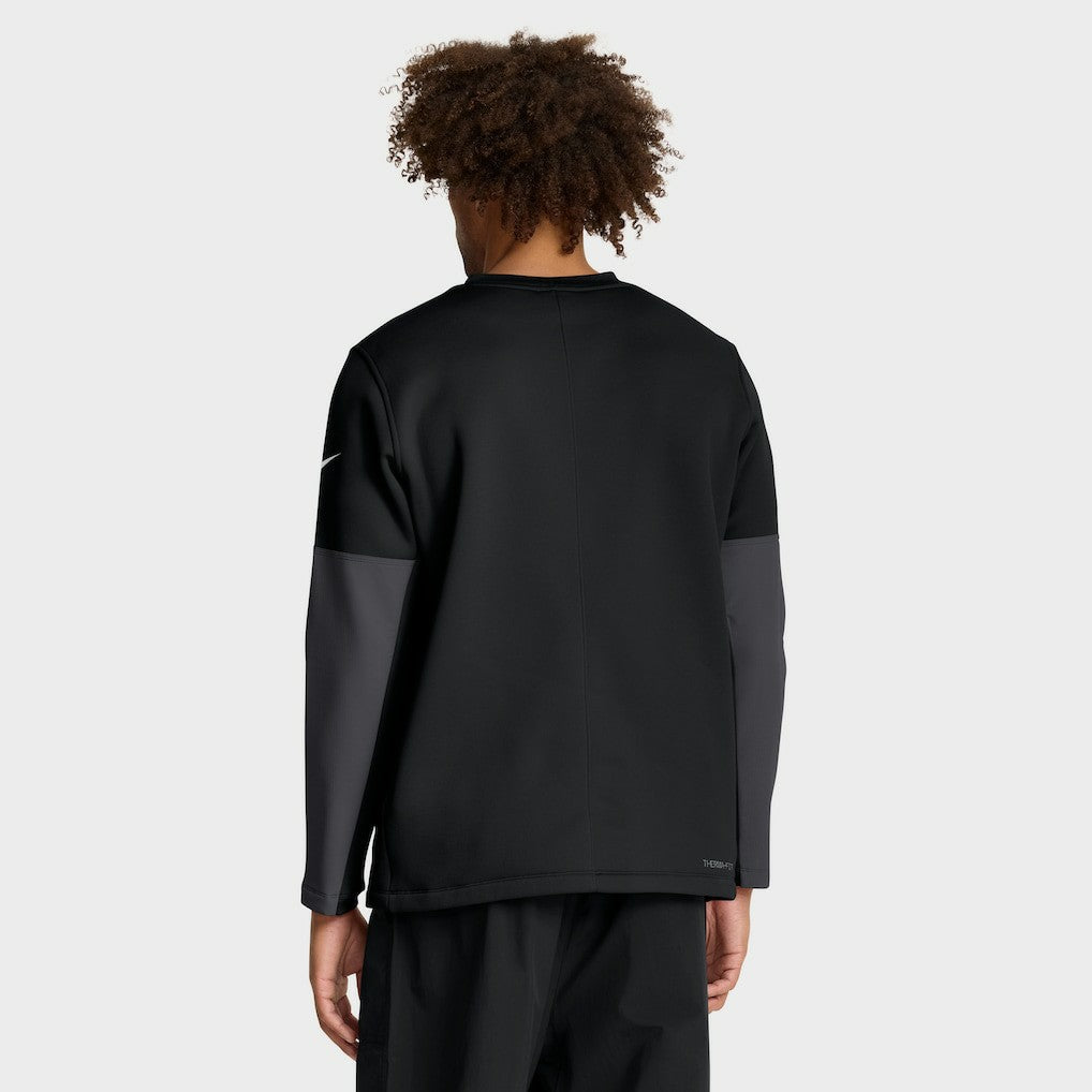 Arizona Cardinals Sideline Coach Therma-FIT Long Sleeve T-Shirt Black