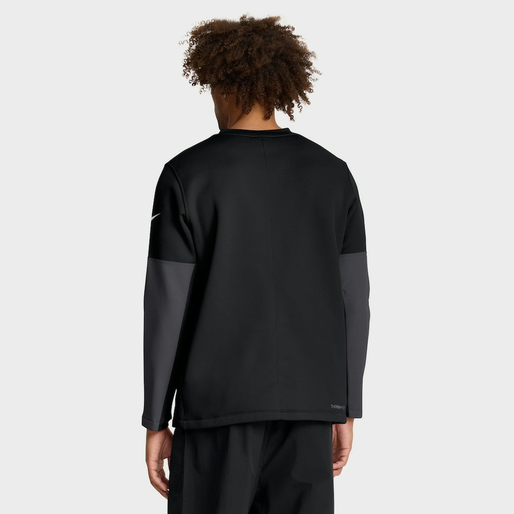 Arizona Cardinals Sideline Coach Therma-FIT Long Sleeve T-Shirt Black