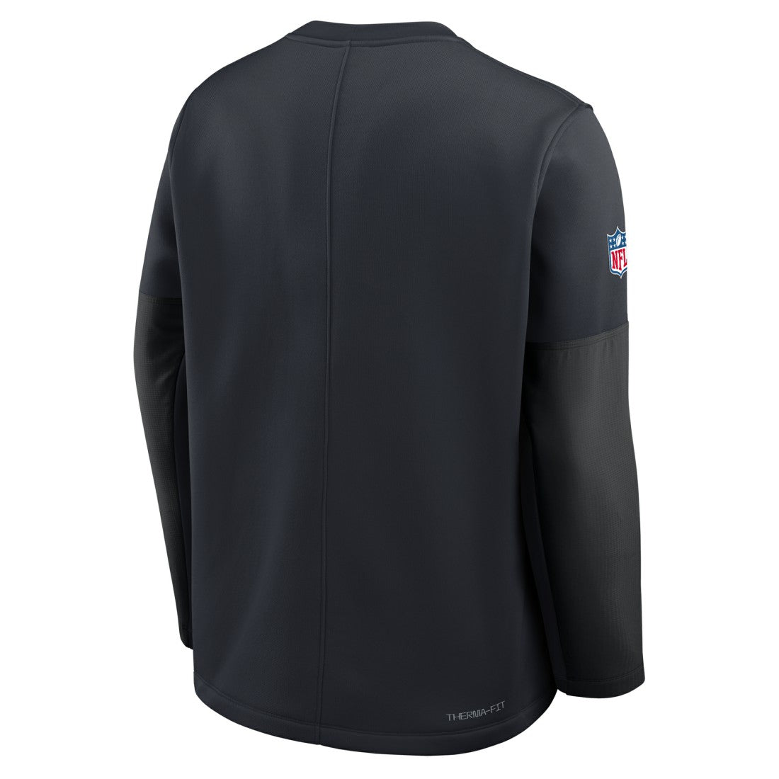 Houston Texans Sideline Coach Therma-FIT Long Sleeve T-Shirt Navy