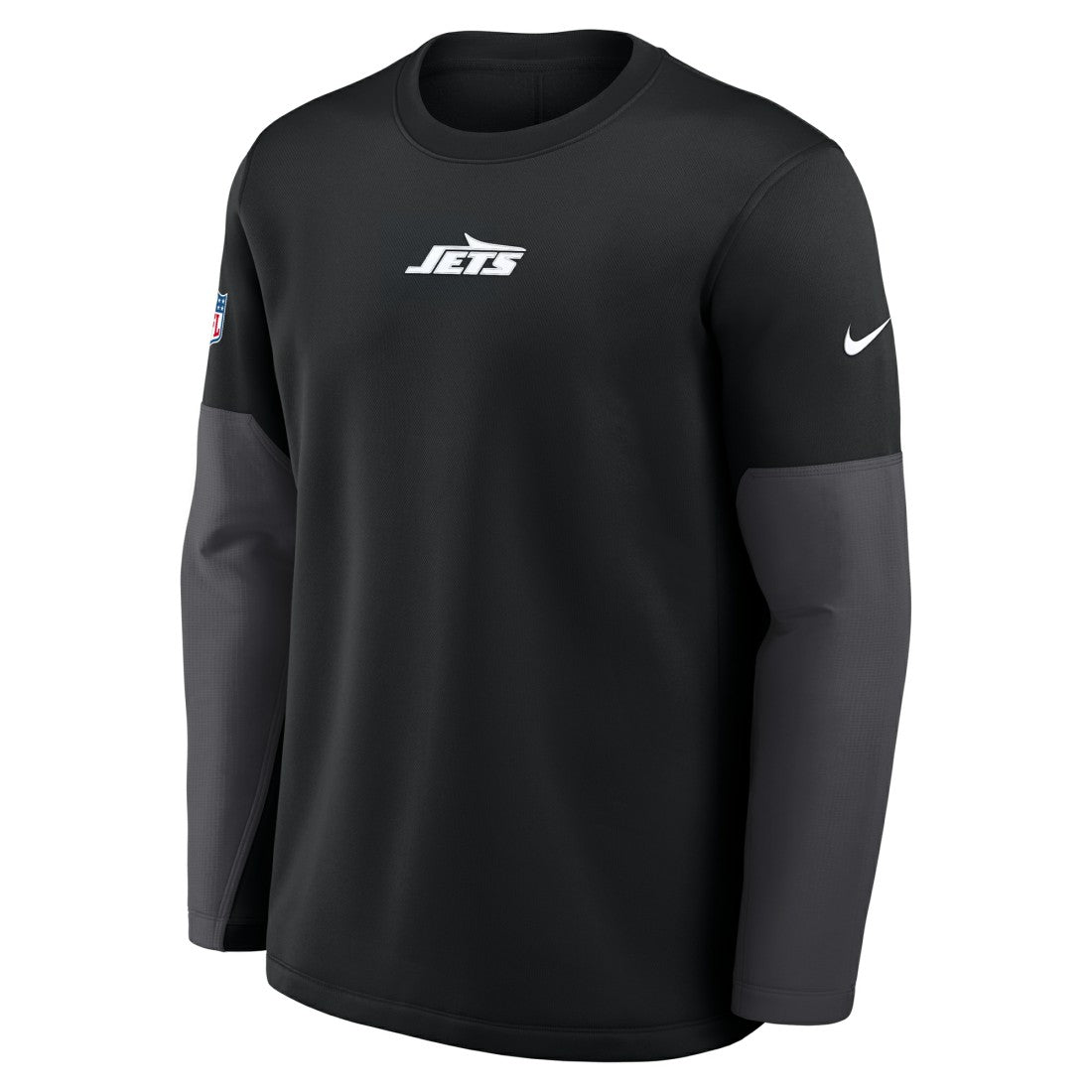 New York Jets Sideline Coach Therma-FIT Long Sleeve T-Shirt Black