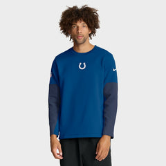 Indianapolis Colts Sideline Coach Therma-FIT Long Sleeve T-Shirt Royal