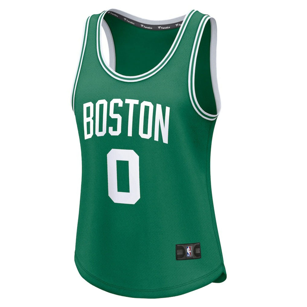 Jayson Tatum Boston Celtics Women's Fast Break Player Jersey Icon Edition Kelly Green