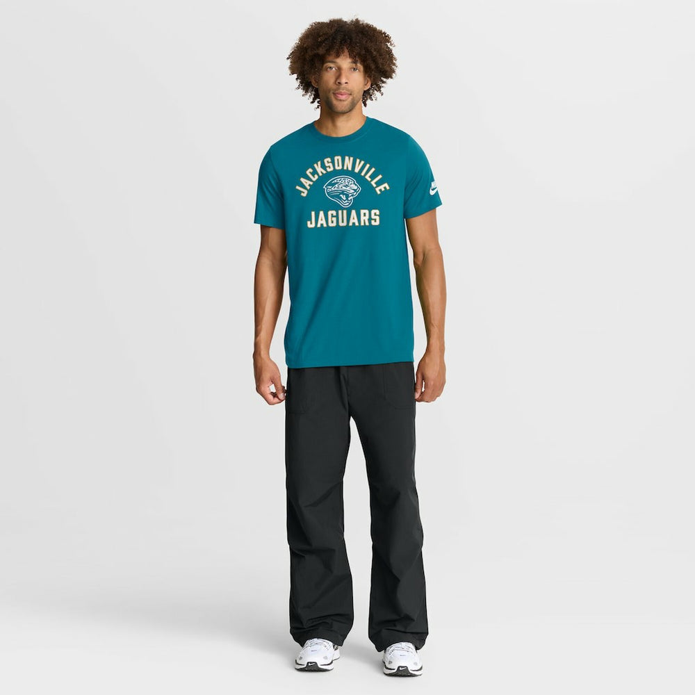 Jacksonville Jaguars Favorable Timeline Tri-Blend T-Shirt Teal