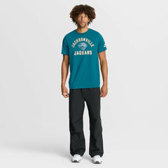 Jacksonville Jaguars Favorable Timeline Tri-Blend T-Shirt Teal