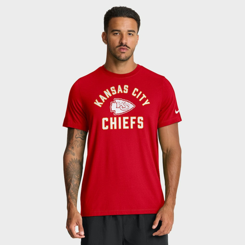 Kansas City Chiefs Favorable Timeline Tri-Blend T-Shirt Red