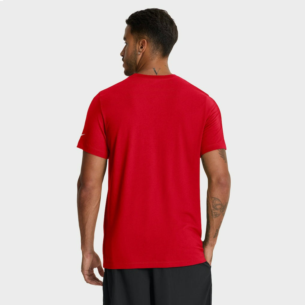Kansas City Chiefs Favorable Timeline Tri-Blend T-Shirt Red