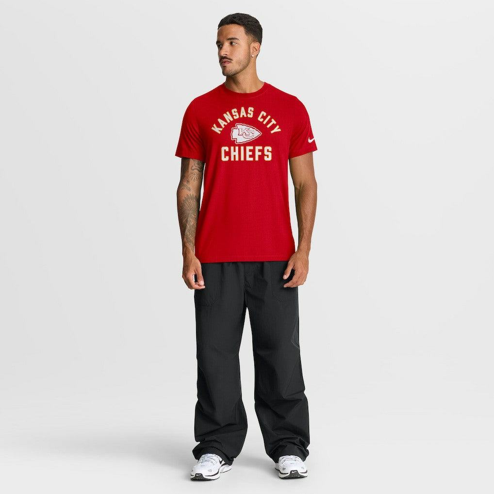 Kansas City Chiefs Favorable Timeline Tri-Blend T-Shirt Red