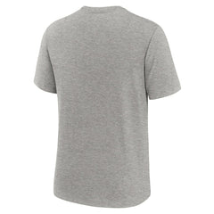 Los Angeles Chargers Favorable Timeline Tri-Blend T-Shirt Heather Gray