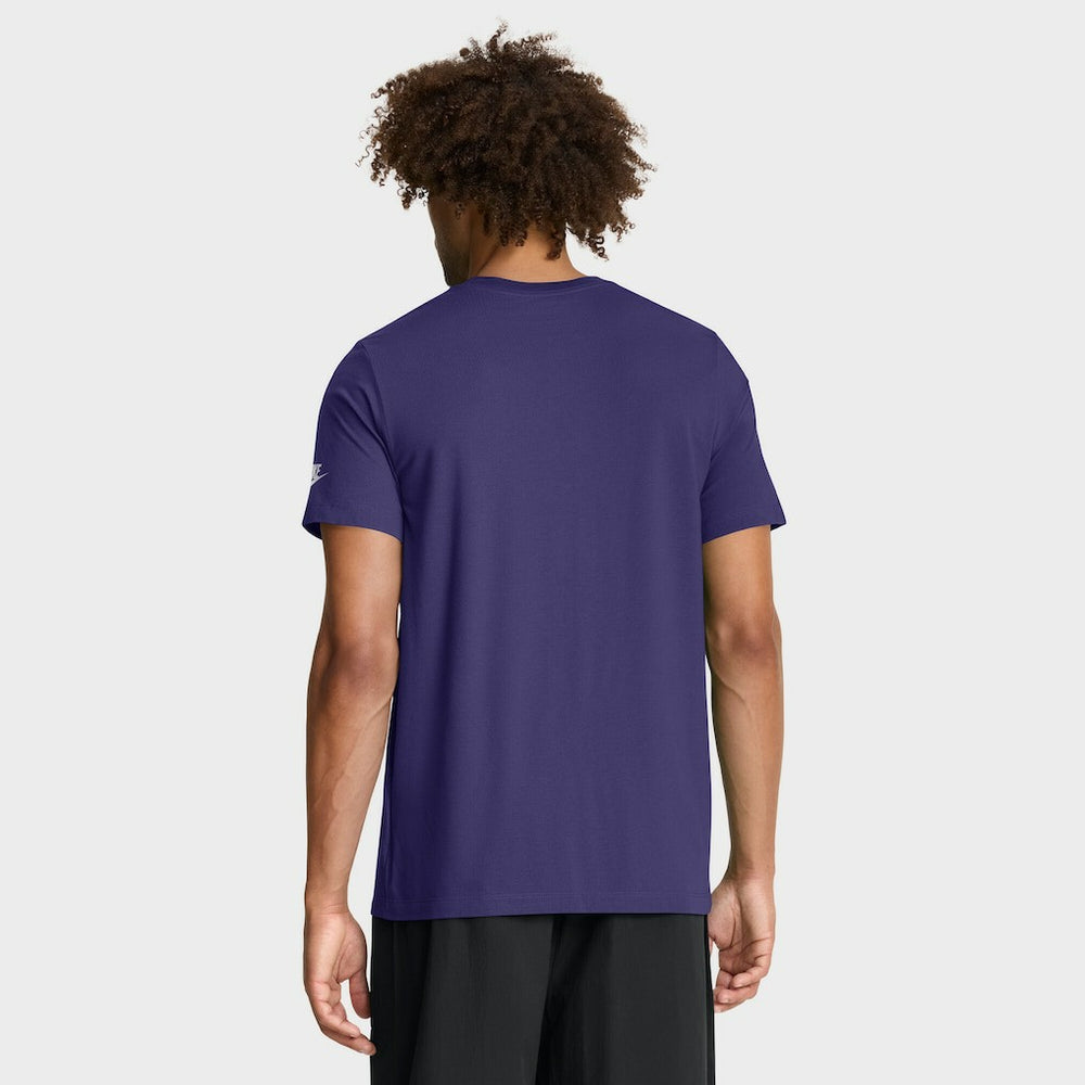 Minnesota Vikings Favorable Timeline Tri-Blend T-Shirt Purple